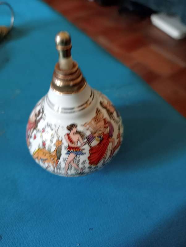 VINTAGE RARE GREECE COLLECTABLE PERFUMSE BOTTLE