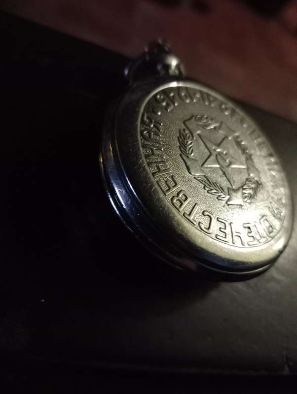 RARE WWII MILITARY WIND UP WATCH MOLNIJA STAR VICTORY    WATCH
