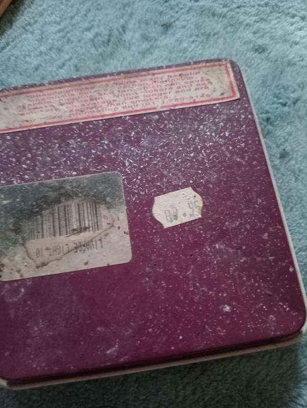 VINTAGE RITMEESTER LIVARDI LIGHT TIN