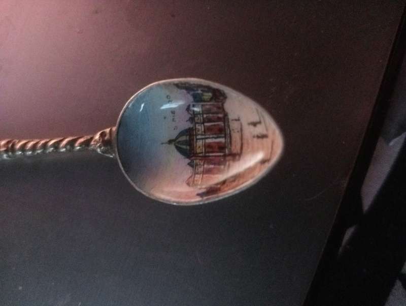 VINTAGE ROMA COLLECTABLE SPOON