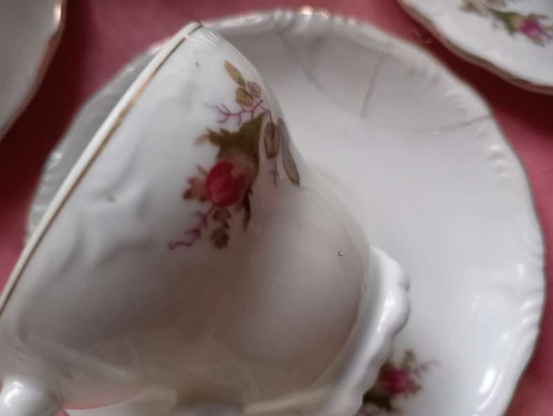 VINTAGE 19 PIECE ROYAL AVON PORCELAIN TEASET
