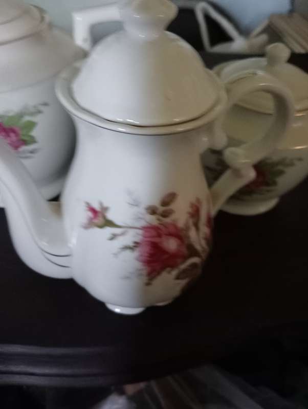 VINTAGE 19 PIECE ROYAL AVON PORCELAIN TEASET