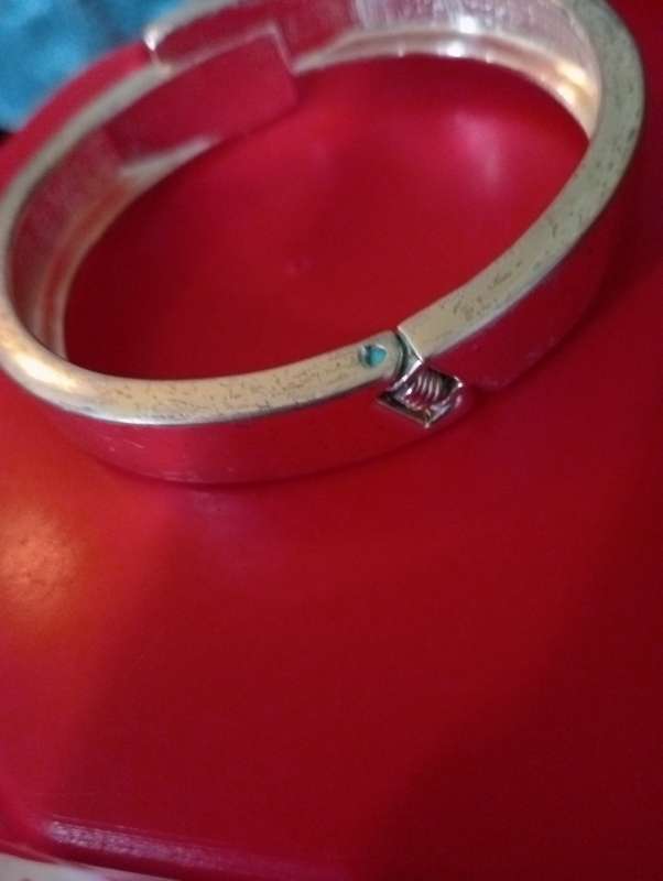 VINTAGE SILVERPLATED BANGLE