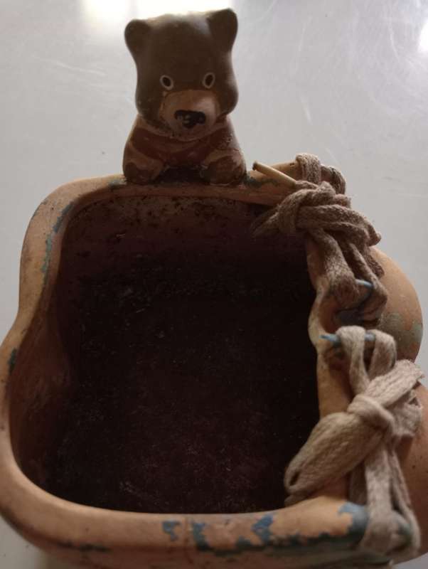 VINTAGE SMALL BOOTPLANTER