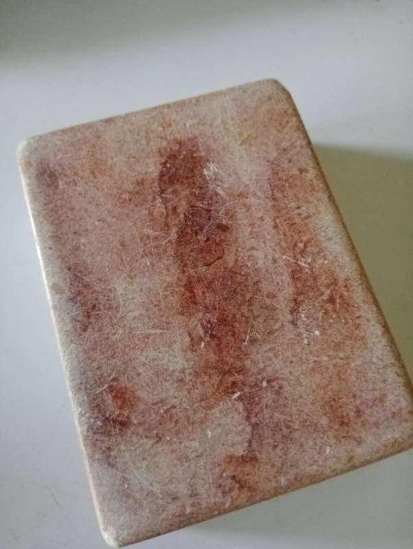 SMALL VINTAGE MARBLE HOLDER