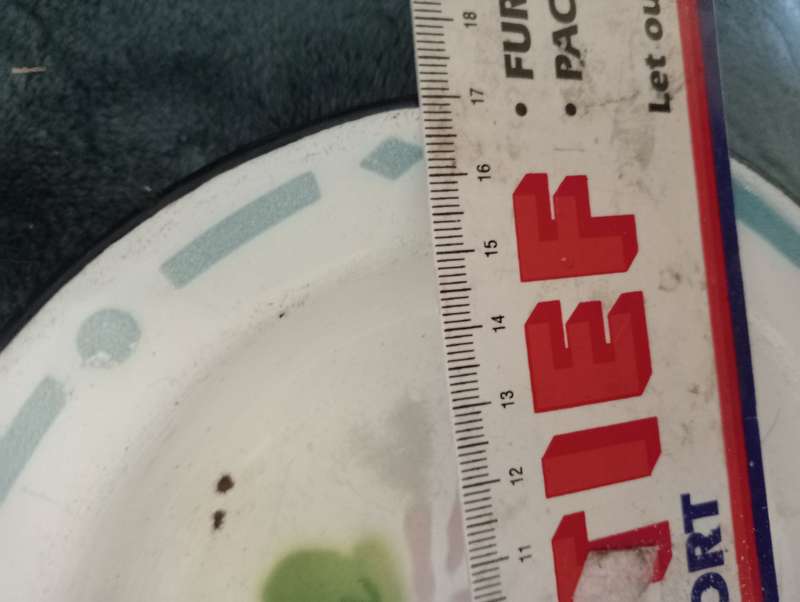 VINTAGE SMALL ENAMEL BOWL