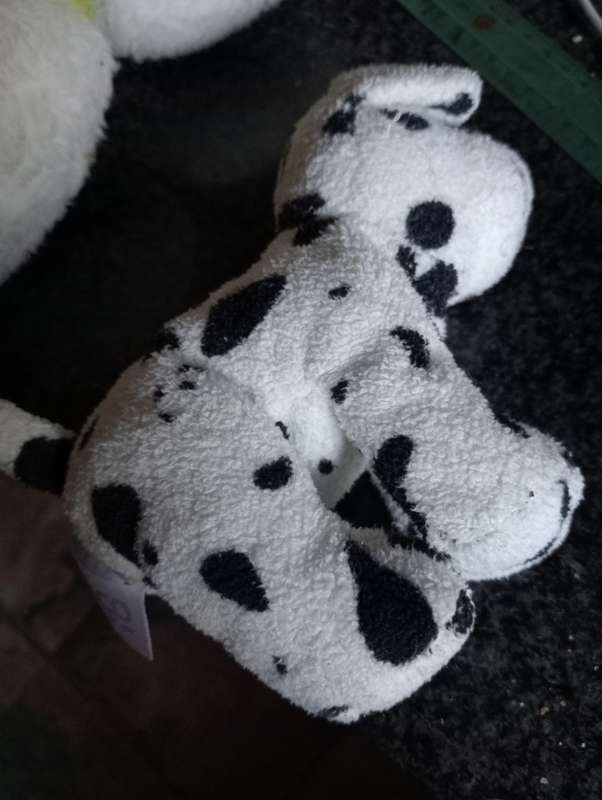 VINTAGE SMALL TESCO  STUFFED DOG