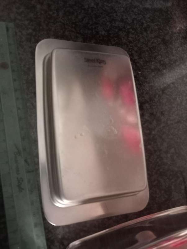 VINTAGESTAINLESS STEEL BUTTERDISH