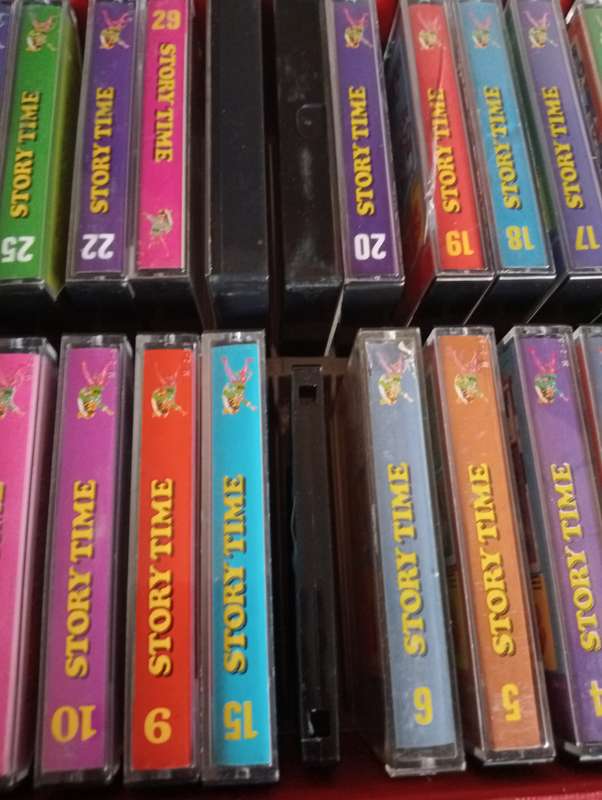 CHILDRENS RARE FIND STORYMAN TAPES IN ORIGINAL  CASE