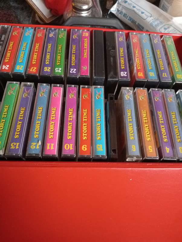 CHILDRENS RARE FIND STORYMAN TAPES IN ORIGINAL  CASE