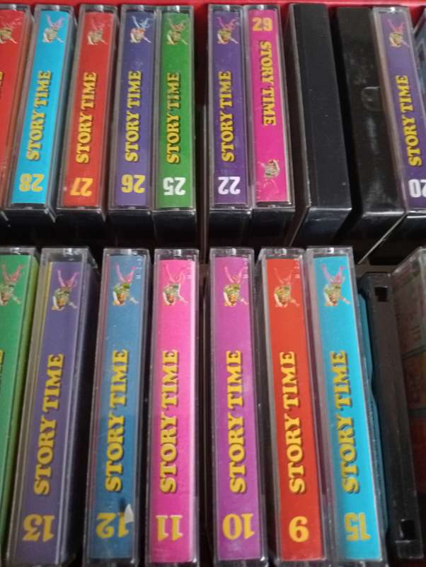 CHILDRENS RARE FIND STORYMAN TAPES IN ORIGINAL  CASE