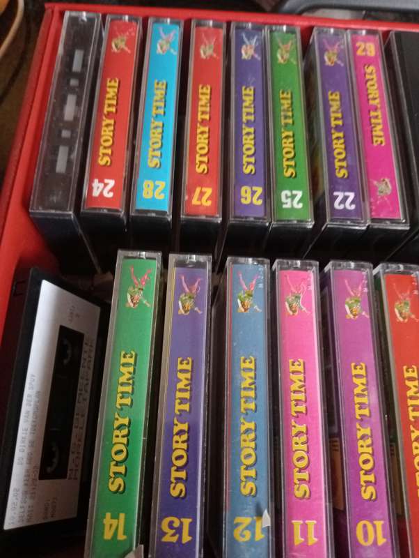 CHILDRENS RARE FIND STORYMAN TAPES IN ORIGINAL  CASE
