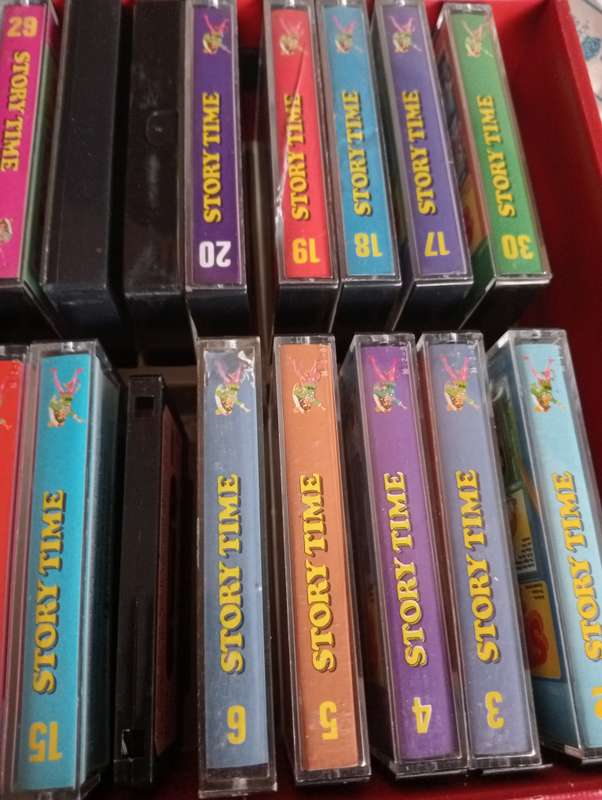 CHILDRENS RARE FIND STORYMAN TAPES IN ORIGINAL  CASE