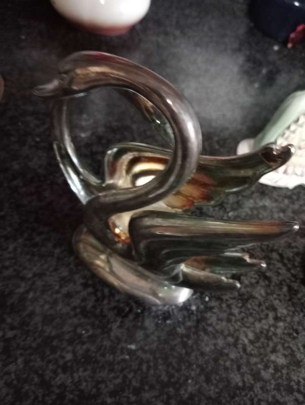 VINTAGE SWAN SERVETTE HOLDER