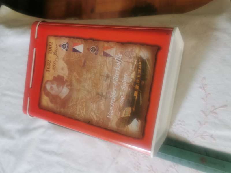 COLLECTABLE VOORTREKKER COFFEE TIN