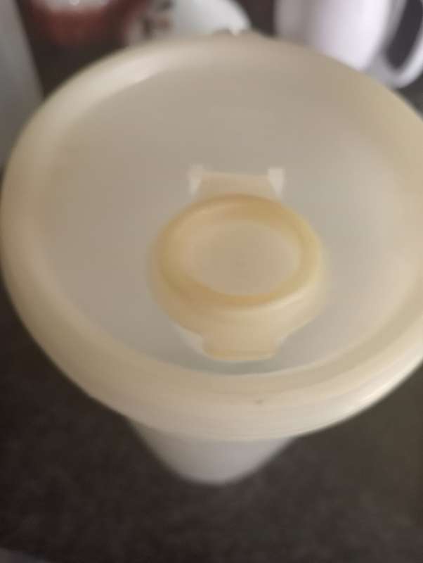 TUPPERWARE JAR  WITH LIDS
