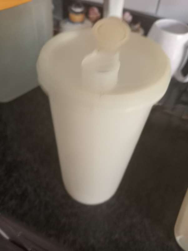 TUPPERWARE JAR  WITH LIDS