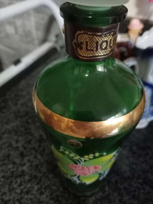 VINTAGE VENETIAN HANDPAINTED DECANTER SET