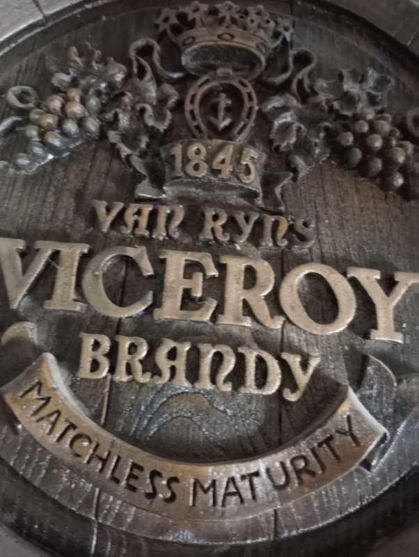 VINTAGE VICEROY BRANDY WOODEN WALL DECOR