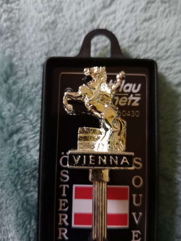 VINTAGE VIENNA OSTEREICH  SILVERPLATED SPOON
