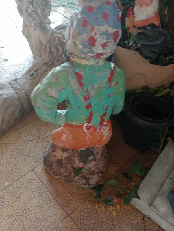 VINTAGE BIG GARDEN GRANDP GNOME