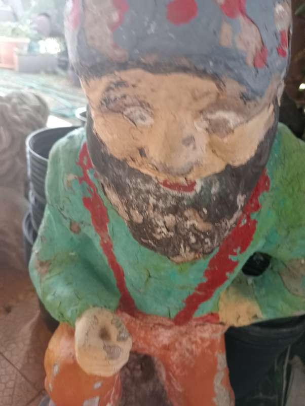 VINTAGE BIG GARDEN GRANDP GNOME