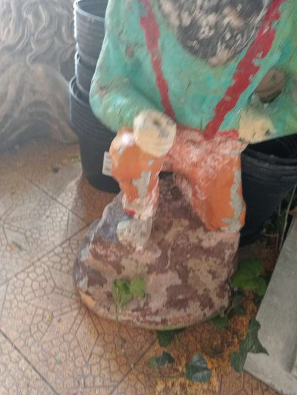 VINTAGE BIG GARDEN GRANDP GNOME