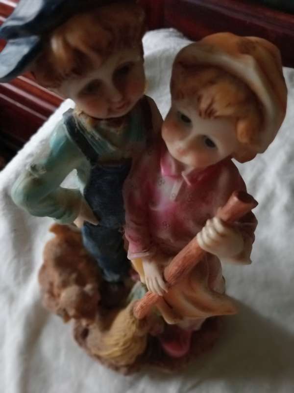 VINTAGE BOY AND GIRL