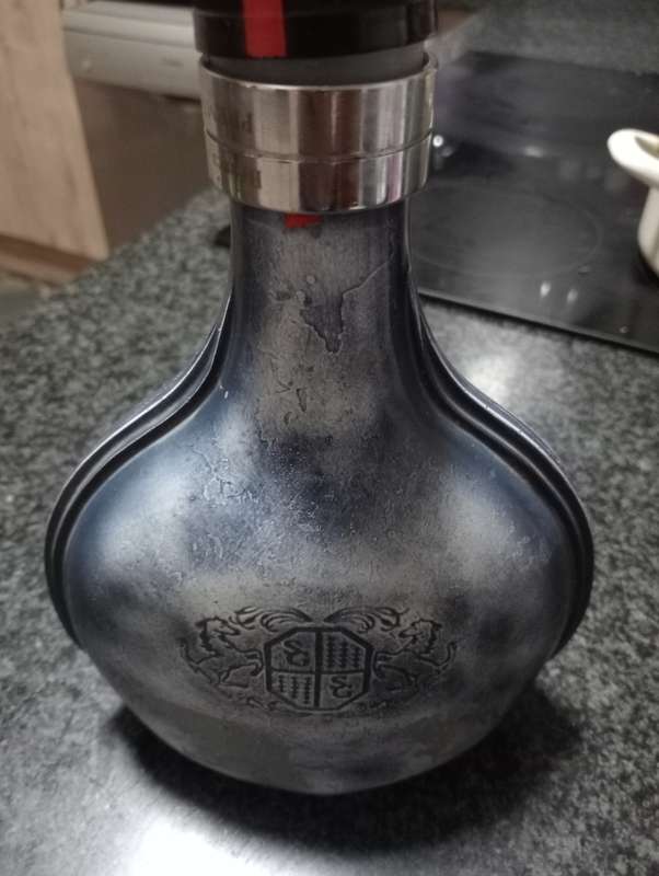 VINTAGE INDUSTRIA COLLECTABLE BRASILEIRA BOTTLE WINE OR LIQUEER