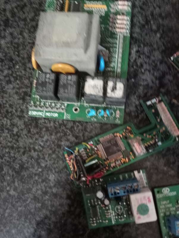 Vintage  electric motor gate parts