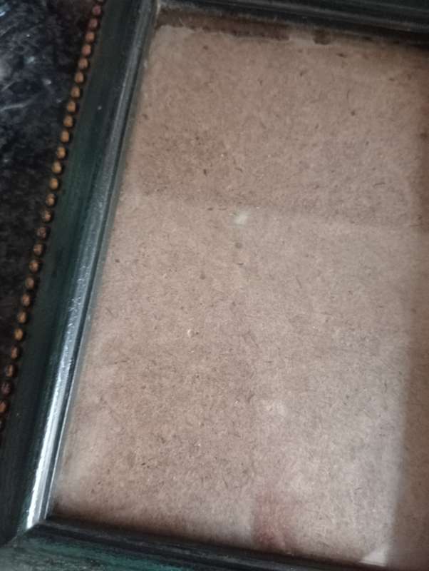 VINTAGE GREEN  FRAME WITH GLASS
