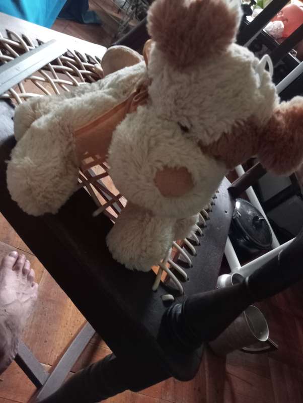 VINTAGE STUFFED PEEKO DOG