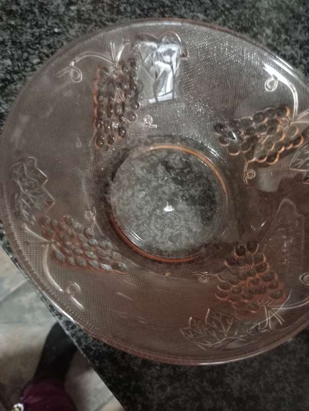 VINTAGE PINK GRAPEFRUIT BOWL