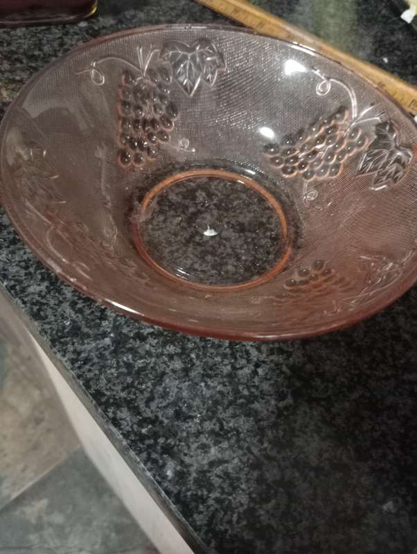 VINTAGE PINK GRAPEFRUIT BOWL