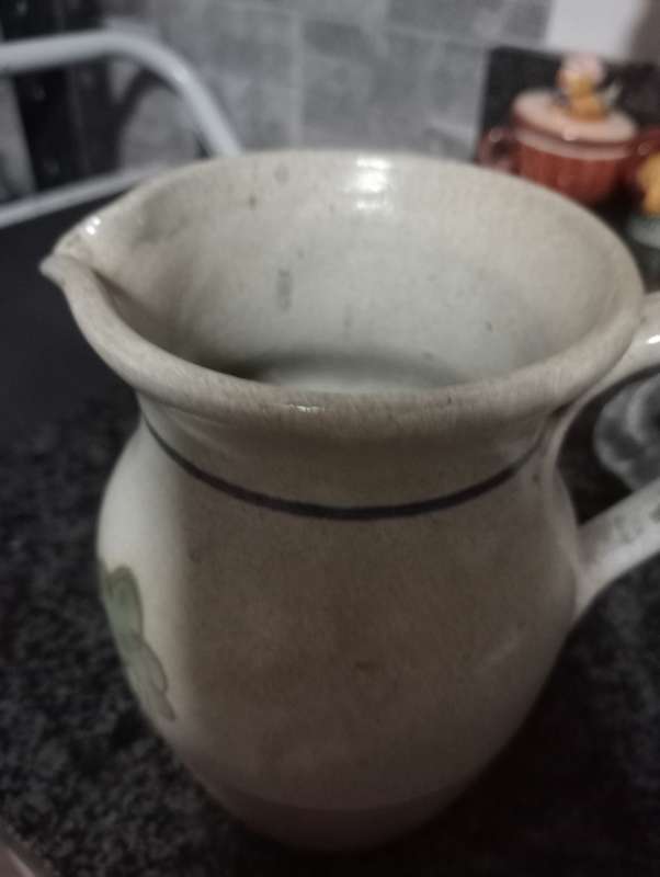 VINTAGE SALT GLAZE PITCHER