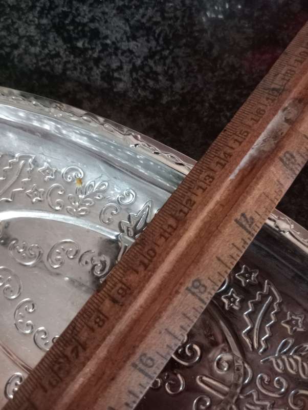 VINTAGE TRAY WITH HANDLE