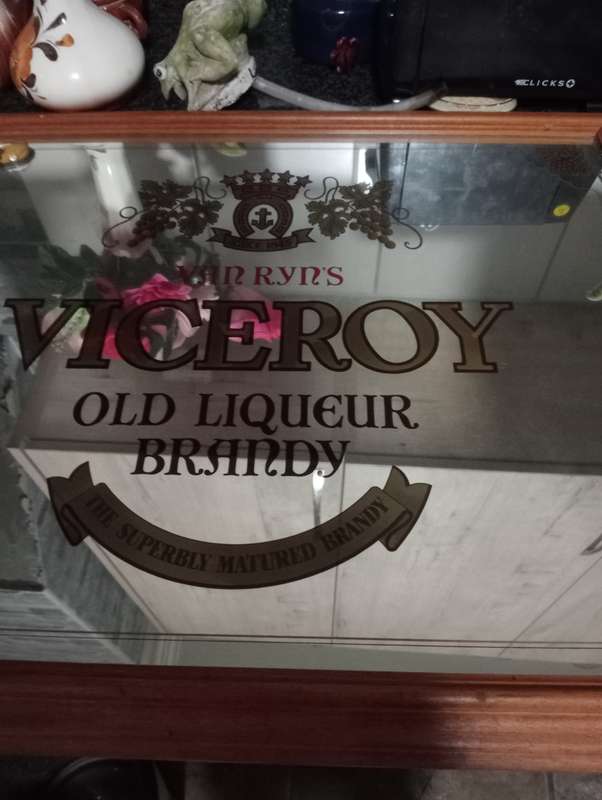 VINTAGE VICEROY BRANDY MIRROR