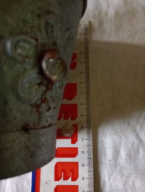 VINTAGE PLANT BUCKET WITH HANDLE