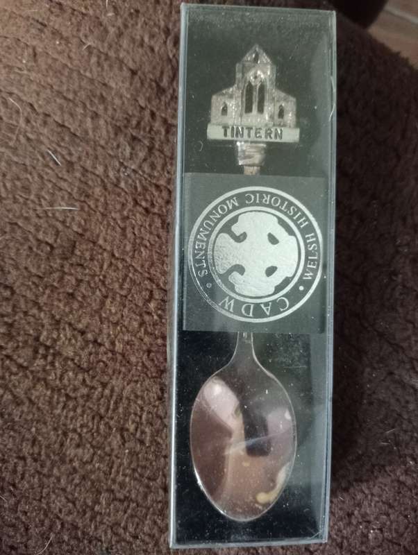VINTAGE WELSH SILVERPLATED TEA SPOON