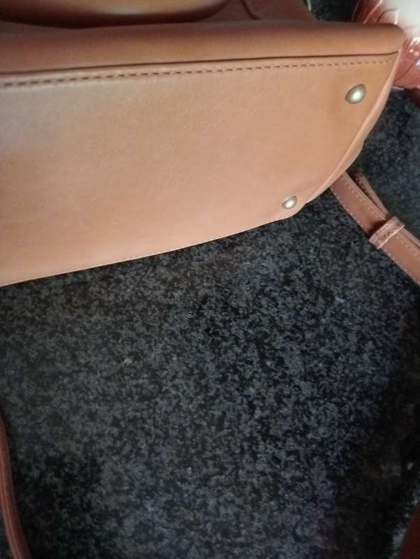 ZEMP GENUINE LEATHER LADIES HANDBAG