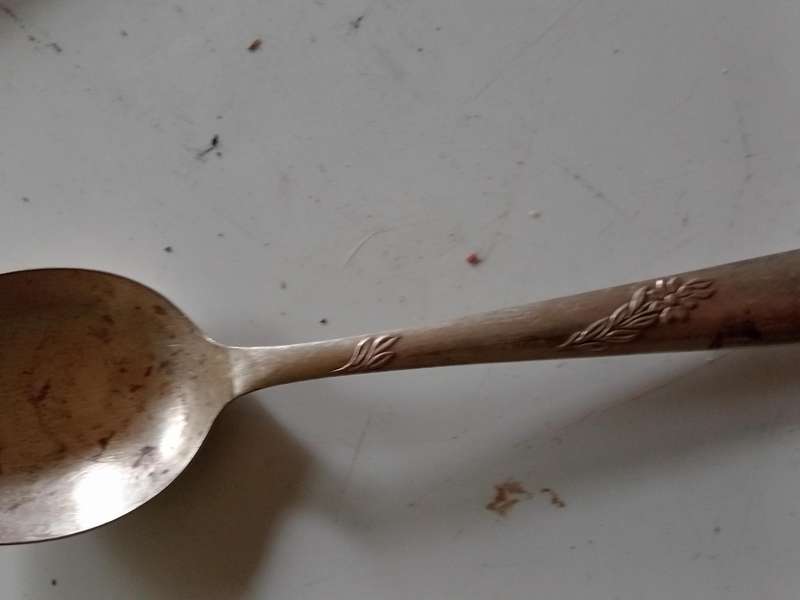 VINTAGE BIG ANGORA SPOON