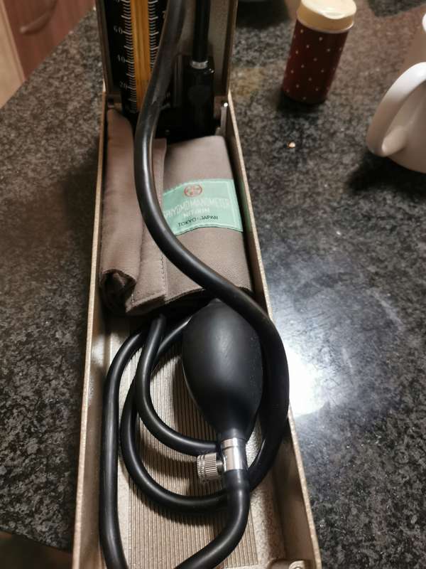 Vintage blood pressure monitor