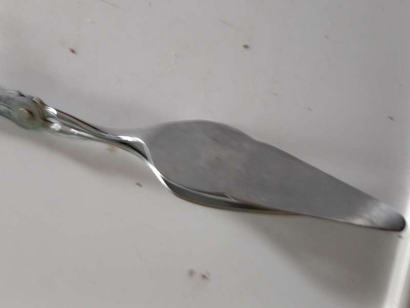 Vintage chromuim tong