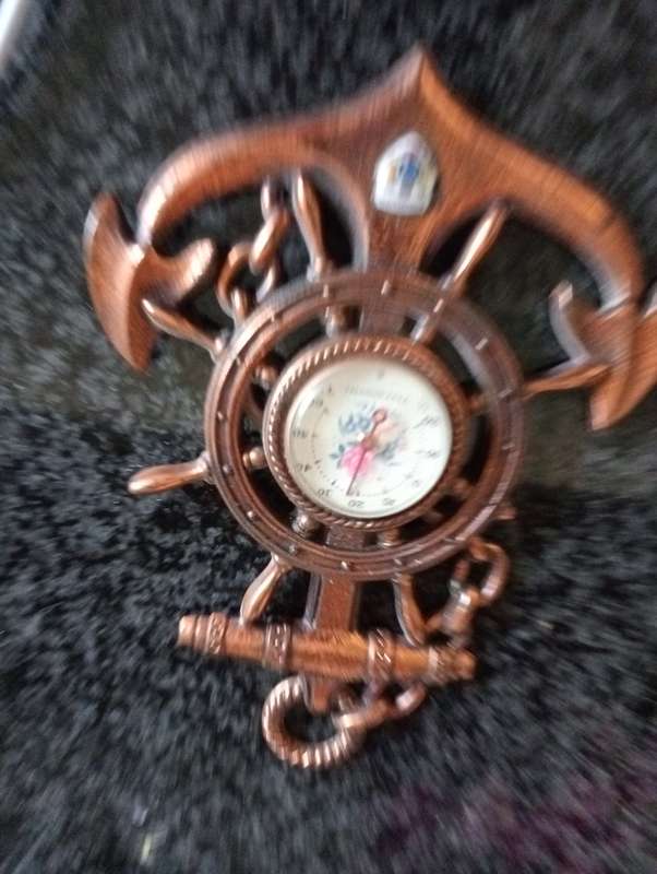 VINTAGE COPPER THERMOMETER