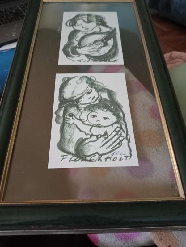 FRANS VADER CLAERHOUT PRINT FRAMED