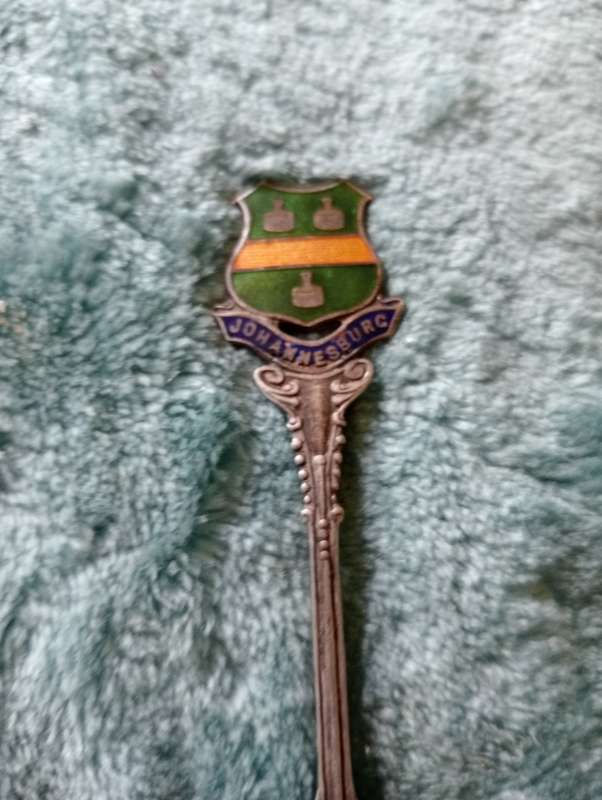 VINTAGE EPNS JOHANNESBURG COLLECTABLE SPOON