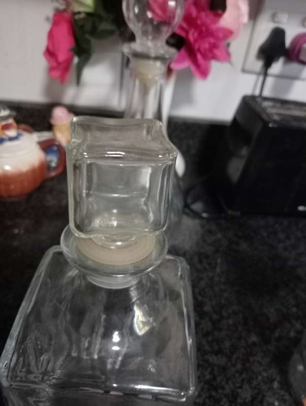 VINTAGE  WHISKEY DECANTER