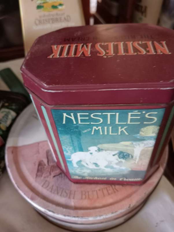 VINTAGE NESTLE MILK TIN