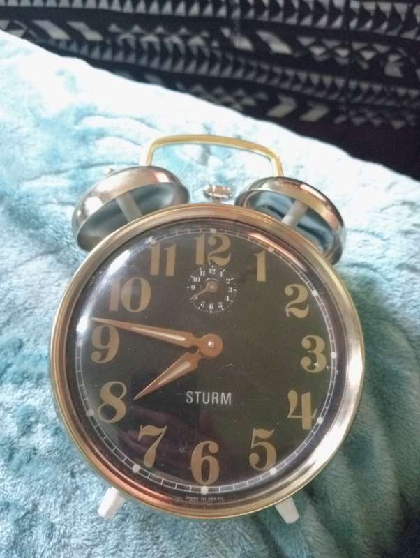 ANTIQUE STURM ALARM CLOCK