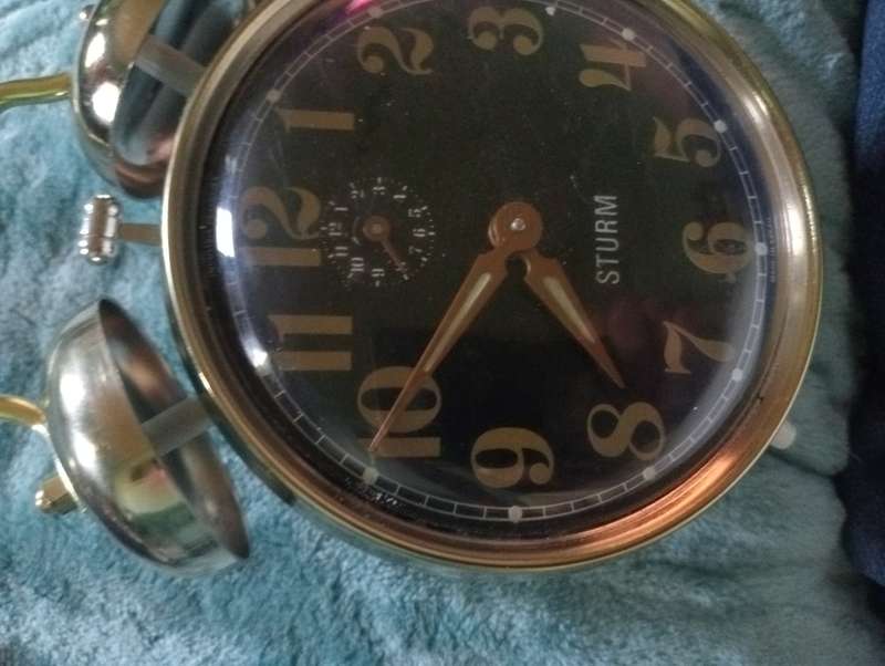 ANTIQUE STURM ALARM CLOCK